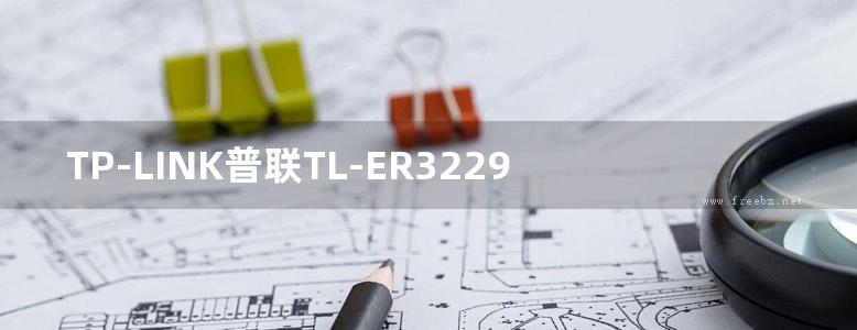 TP-LINK普联TL-ER3229G V2.0安装手册